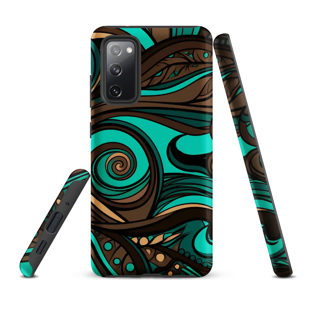 Fluctuating Currents | Phone Case |  S20 FE | Tough Case | Matte
