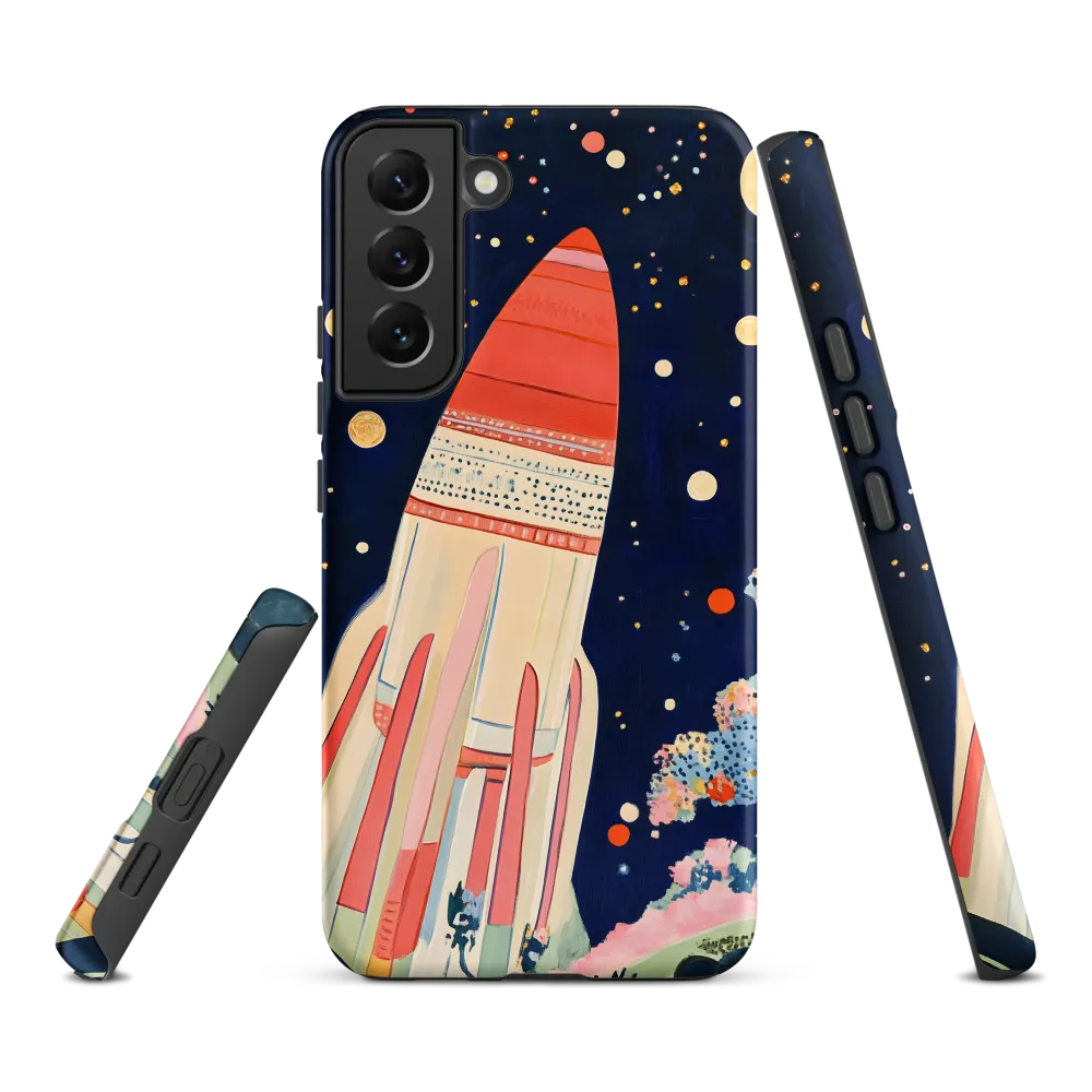 Cosmic Dreams: The Rocket's Journey