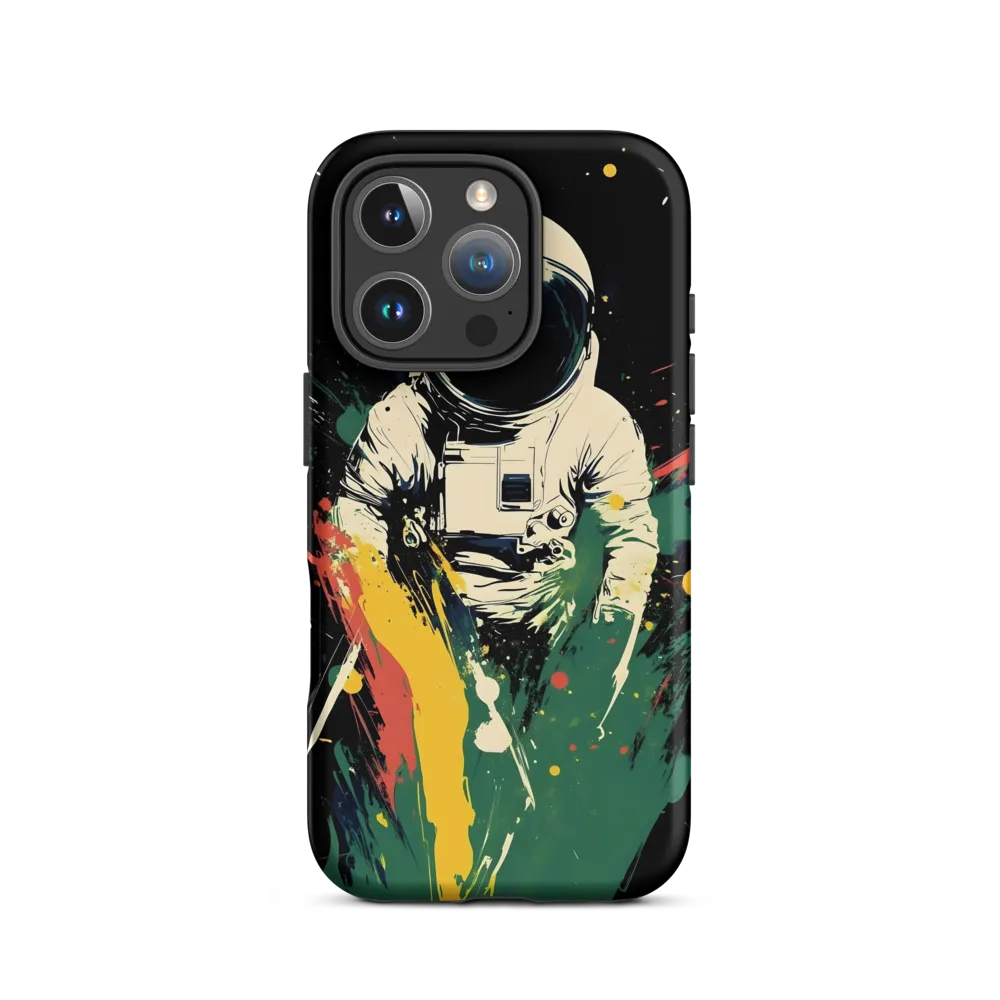 Cosmic Splash: The Astronaut's Journey
