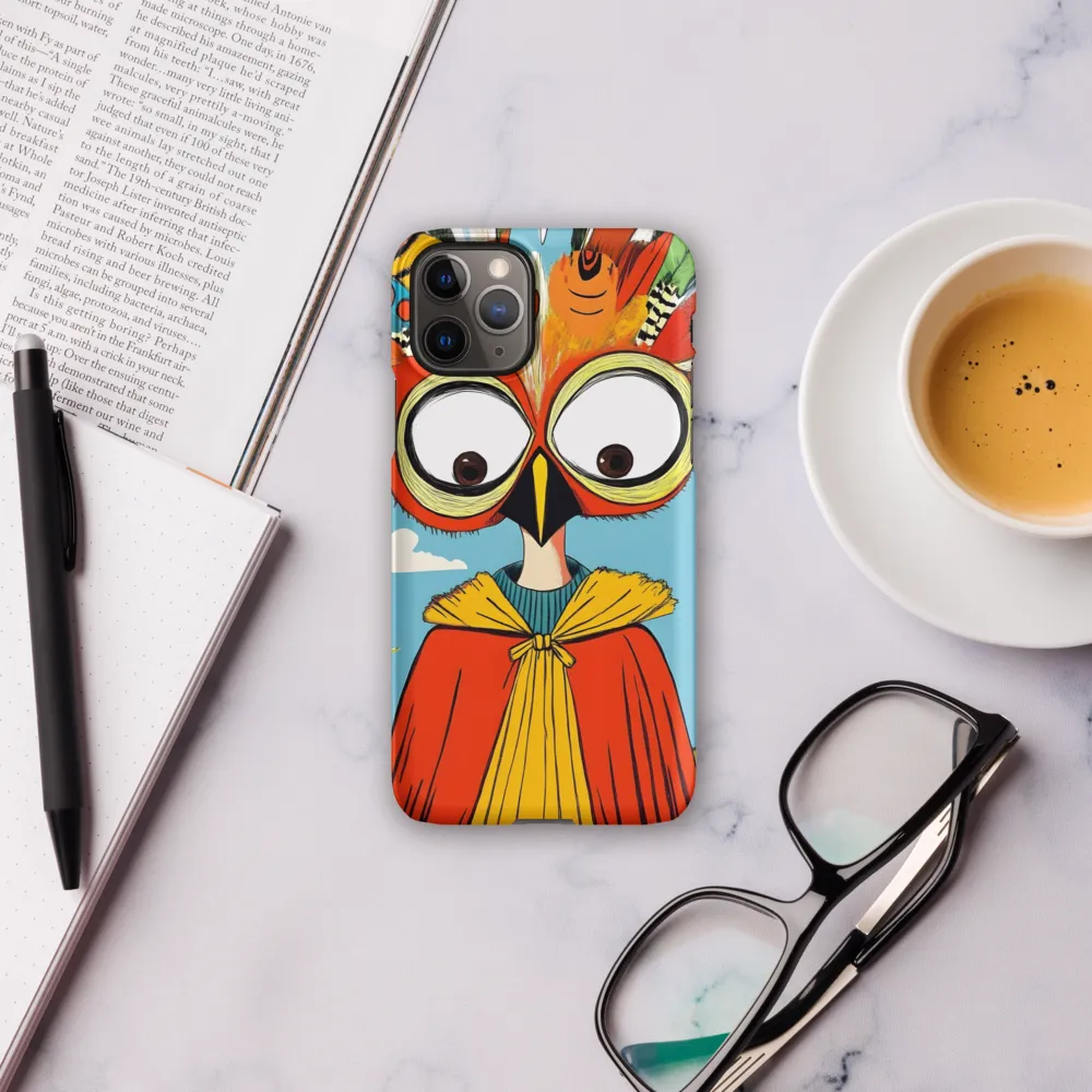 A Whimsical Encounter: The Owl-Human Fusion