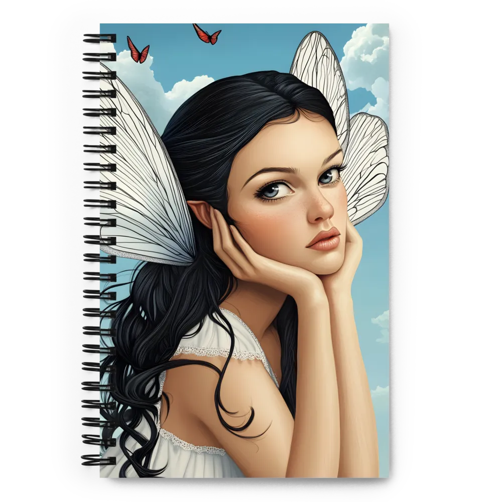 Whispers of the Fairy | Spiral Notebook