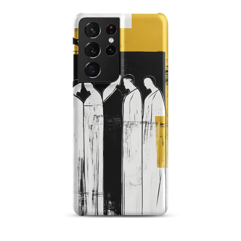 Contemplative Assemblage | Phone Case |  S21 Ultra | Snap Case | Matte