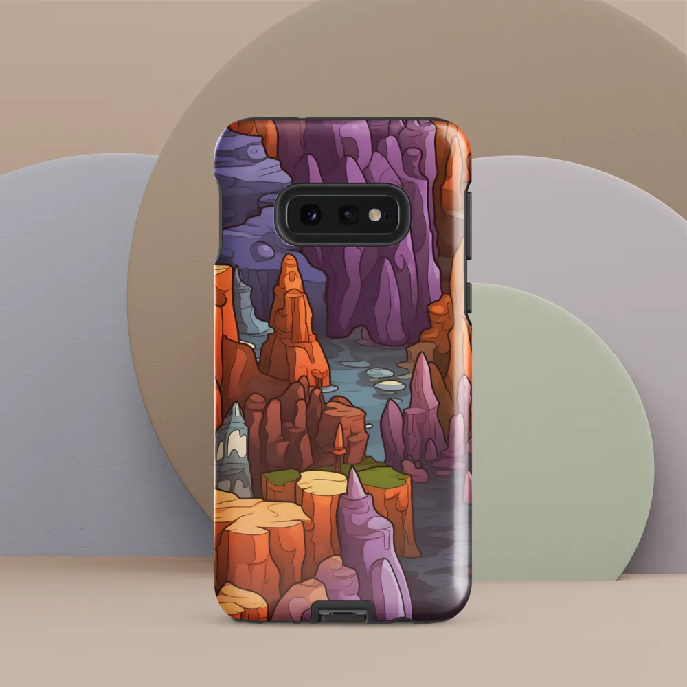 Vibrant Rockscape: A Digital Odyssey