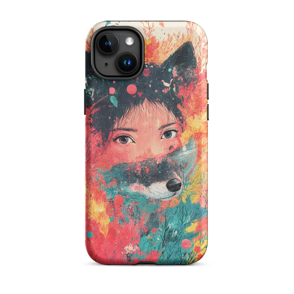 Harmony of Spirit: Girl and Wolf