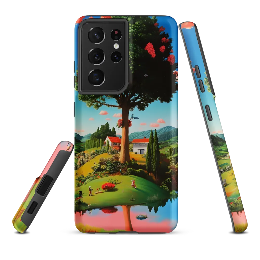 Whimsical Harmony of Nature | Phone Case |  S21 Ultra | Tough Case | Matte