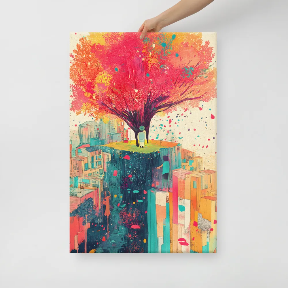 Whispers of Urban Dreams | Canvas | 24″×36″