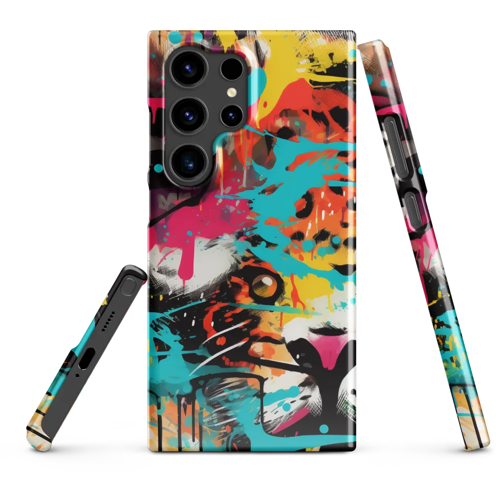 Fierce Fusion: Tiger and Lion in Graffiti