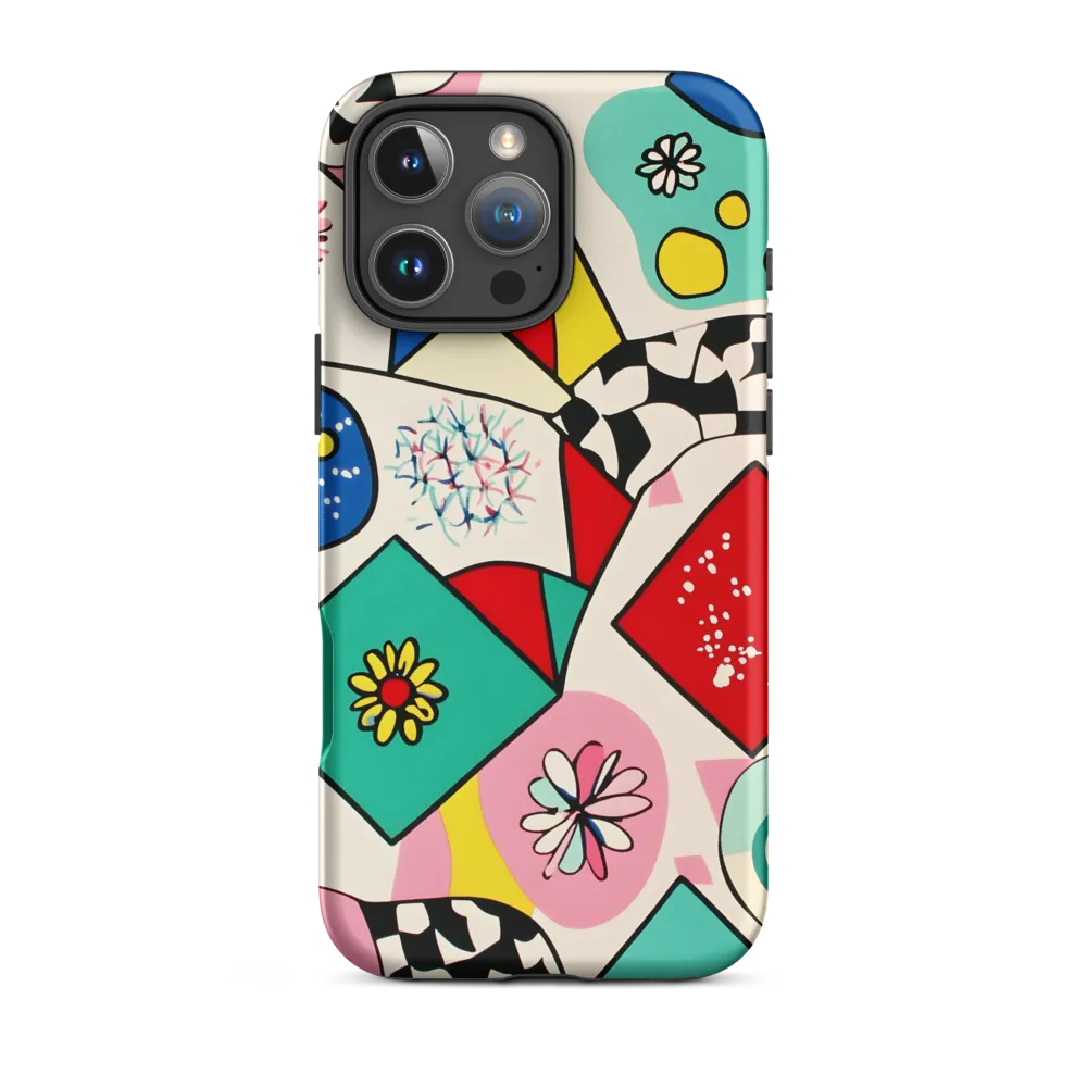 Joyful Geometry: A Playful Dance of Shapes and Colors