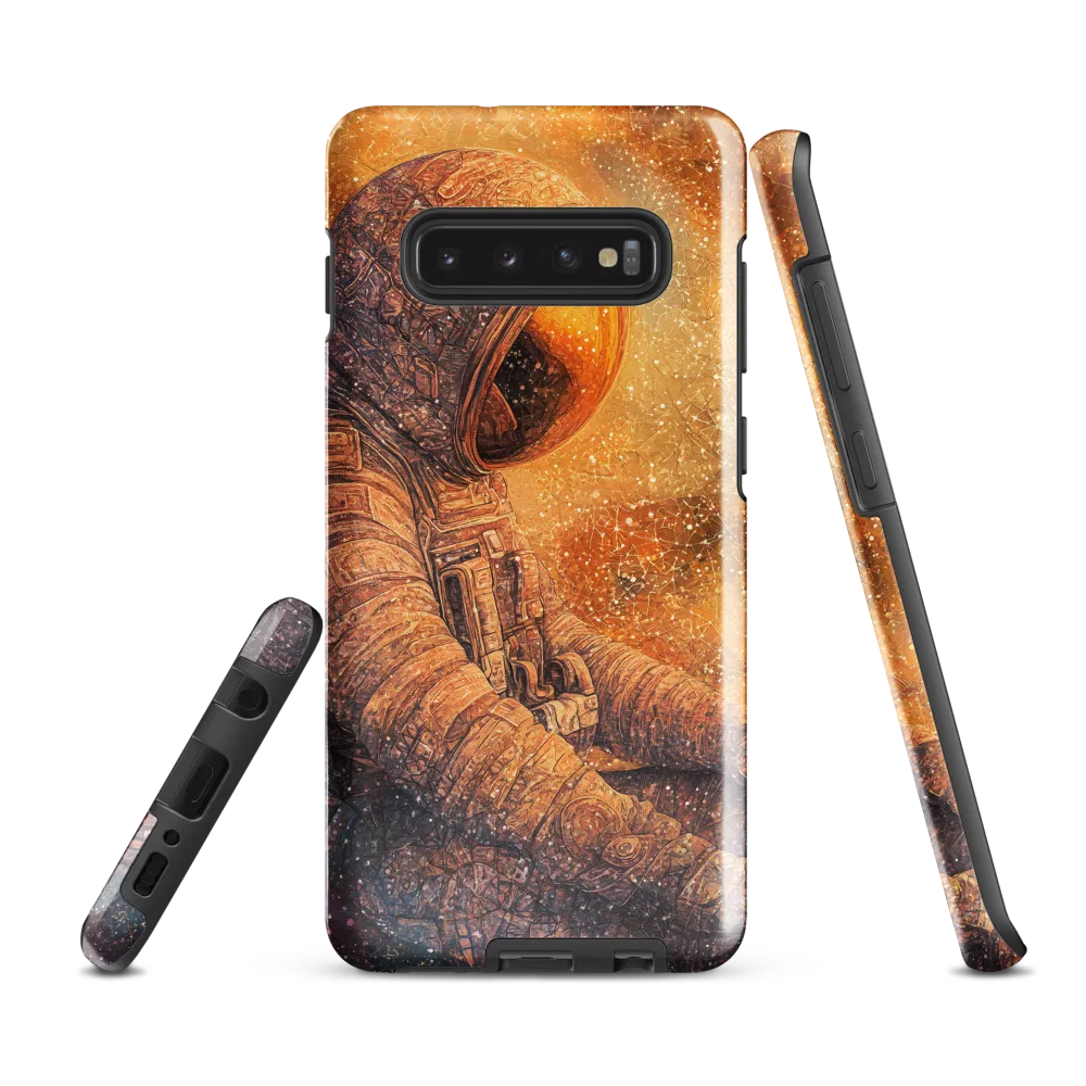 Contemplation in the Cosmos | Phone Case |  S10 Plus | Tough Case | Glossy