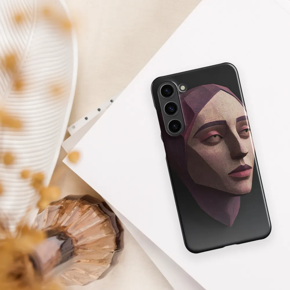 Geometric Elegance: A Contemporary Portrait