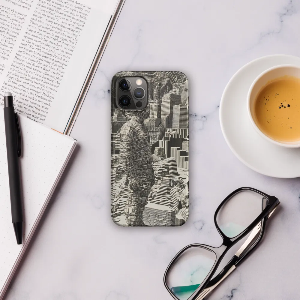 Contemplation in an Abstract Landscape | Phone Case |  12 Pro | Snap Case | Matte
