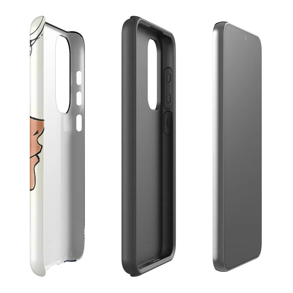Whispers of Contemplation | Phone Case |  S23 Plus | Tough Case | Matte
