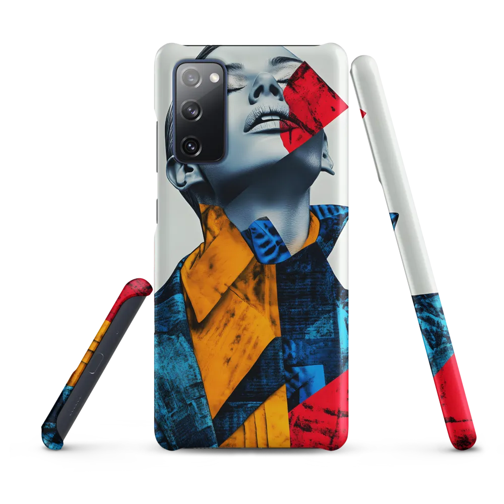Fragmented Confidence: A Surreal Fashion Portrait