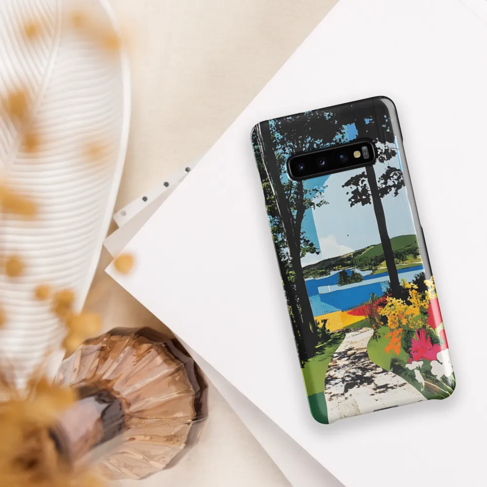 Tranquil Pathways | Phone Case |  S10 Plus | Snap Case | Glossy