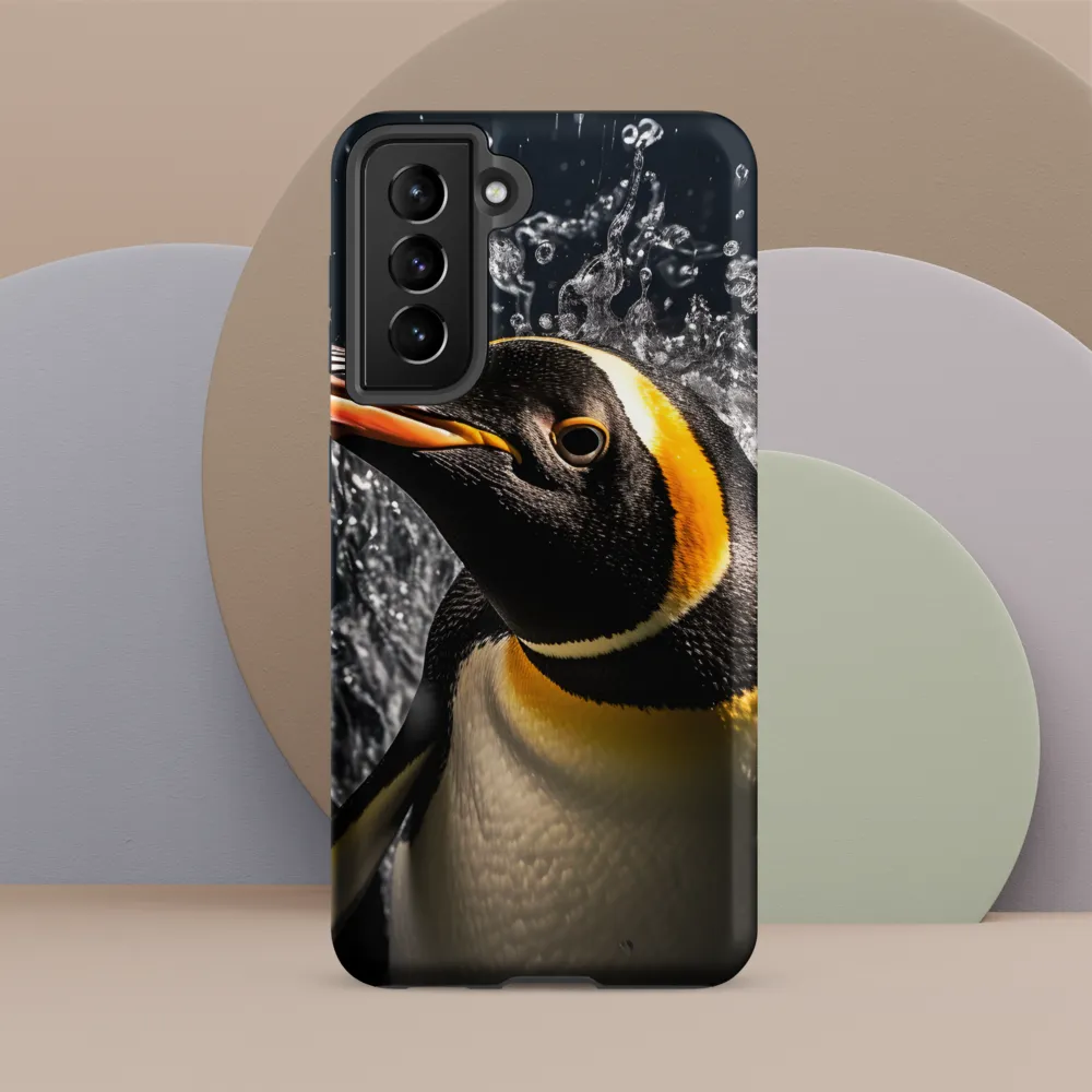 Emerging Majesty: The Penguin in Motion