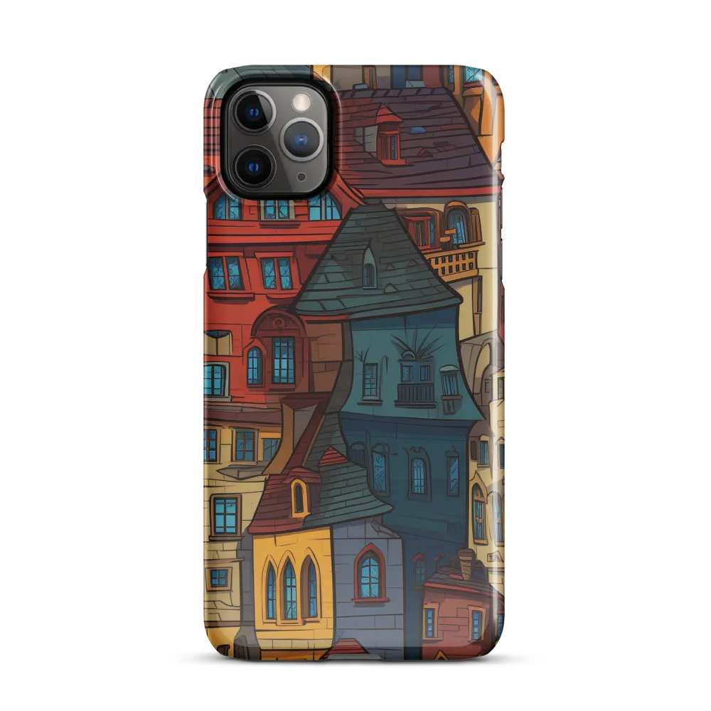 Whimsical Urban Mosaic | Phone Case |  11 Pro Max | Snap Case | Glossy