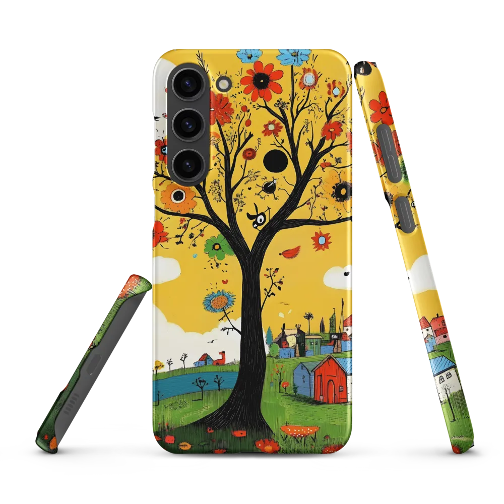 Whimsical Blooms of Life | Phone Case |  S23 Plus | Snap Case | Matte