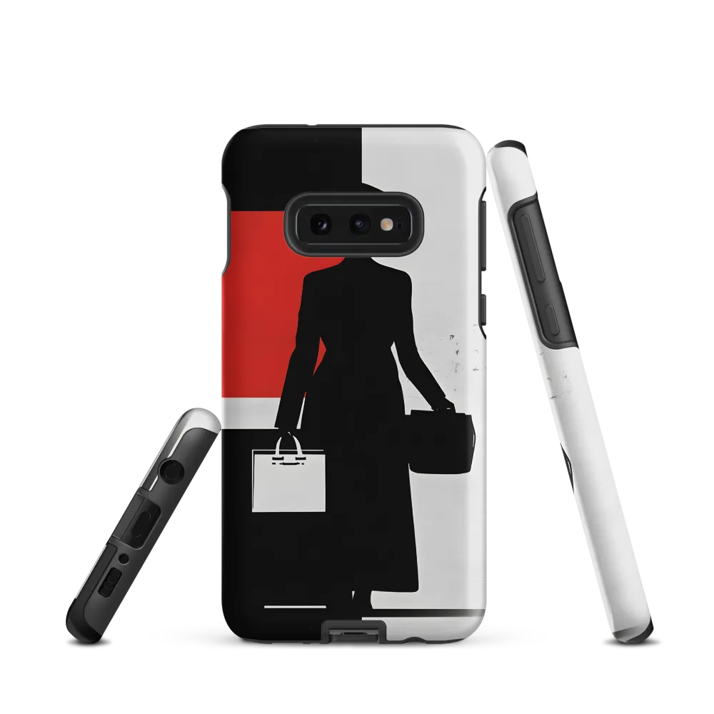 Silhouette of Elegance | Phone Case |  S10e | Tough Case | Matte