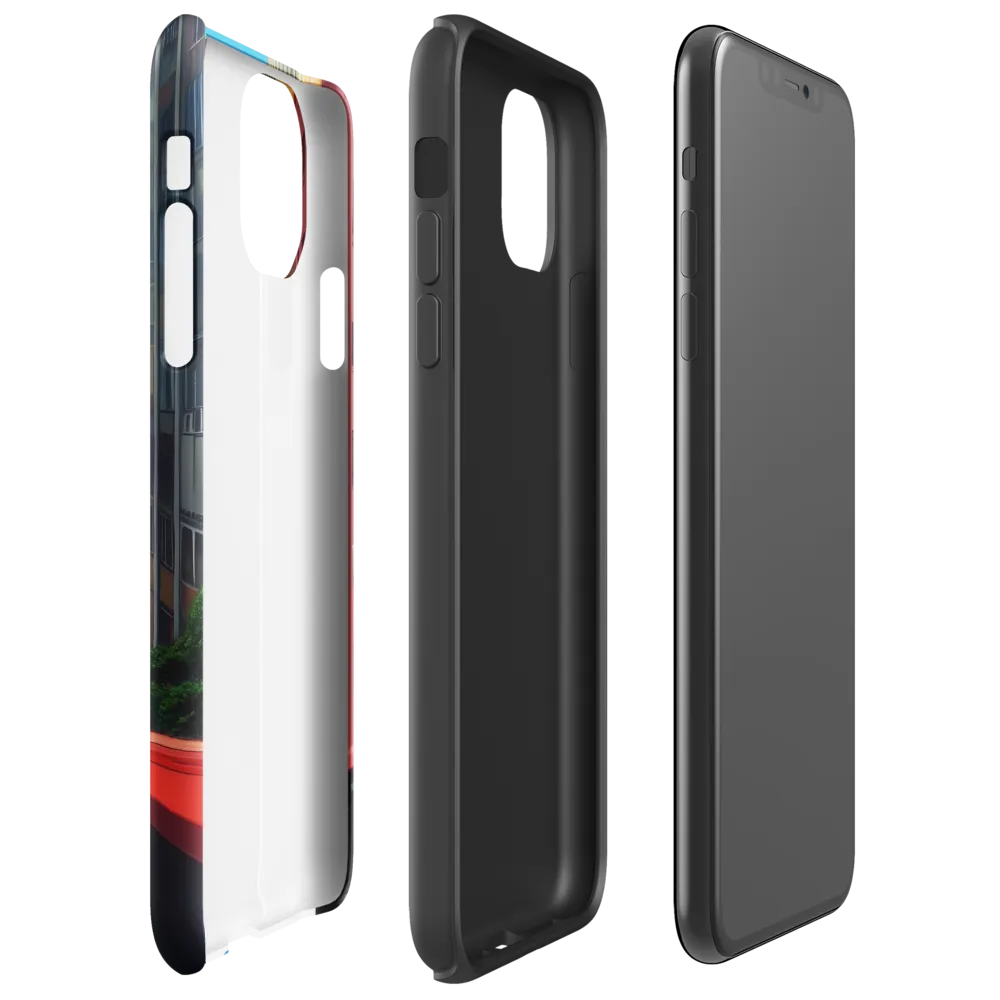 Urban Symphony: A Hyperrealistic Perspective | Phone Case |  11 Pro Max | Tough Case | Glossy