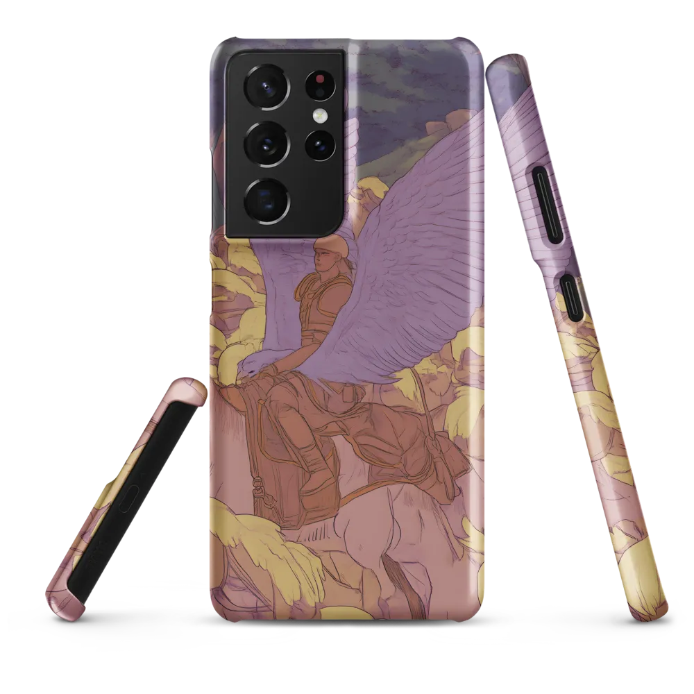 The Winged Guardian | Phone Case |  S21 Ultra | Snap Case | Matte