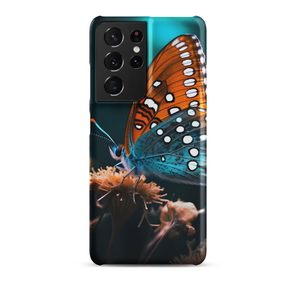 Whispers of Color: The Butterfly's Embrace