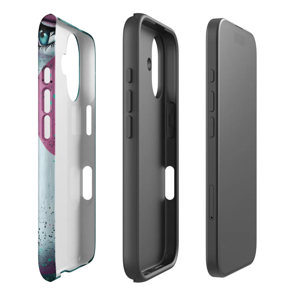 Modern Serenity in Profile | Phone Case |  16 | Tough Case | Matte