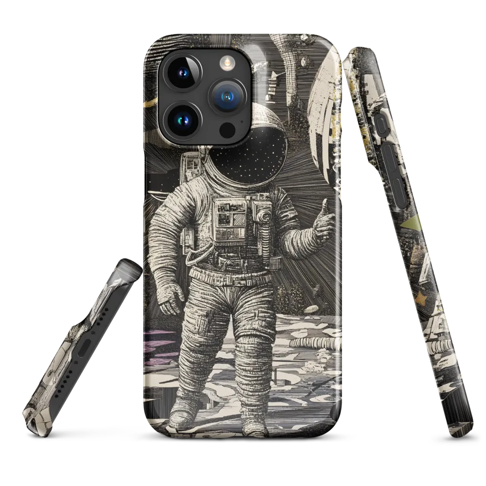 Beyond the Stars: The Astronaut's Voyage | Phone Case |  15 Pro Max | Snap Case | Glossy