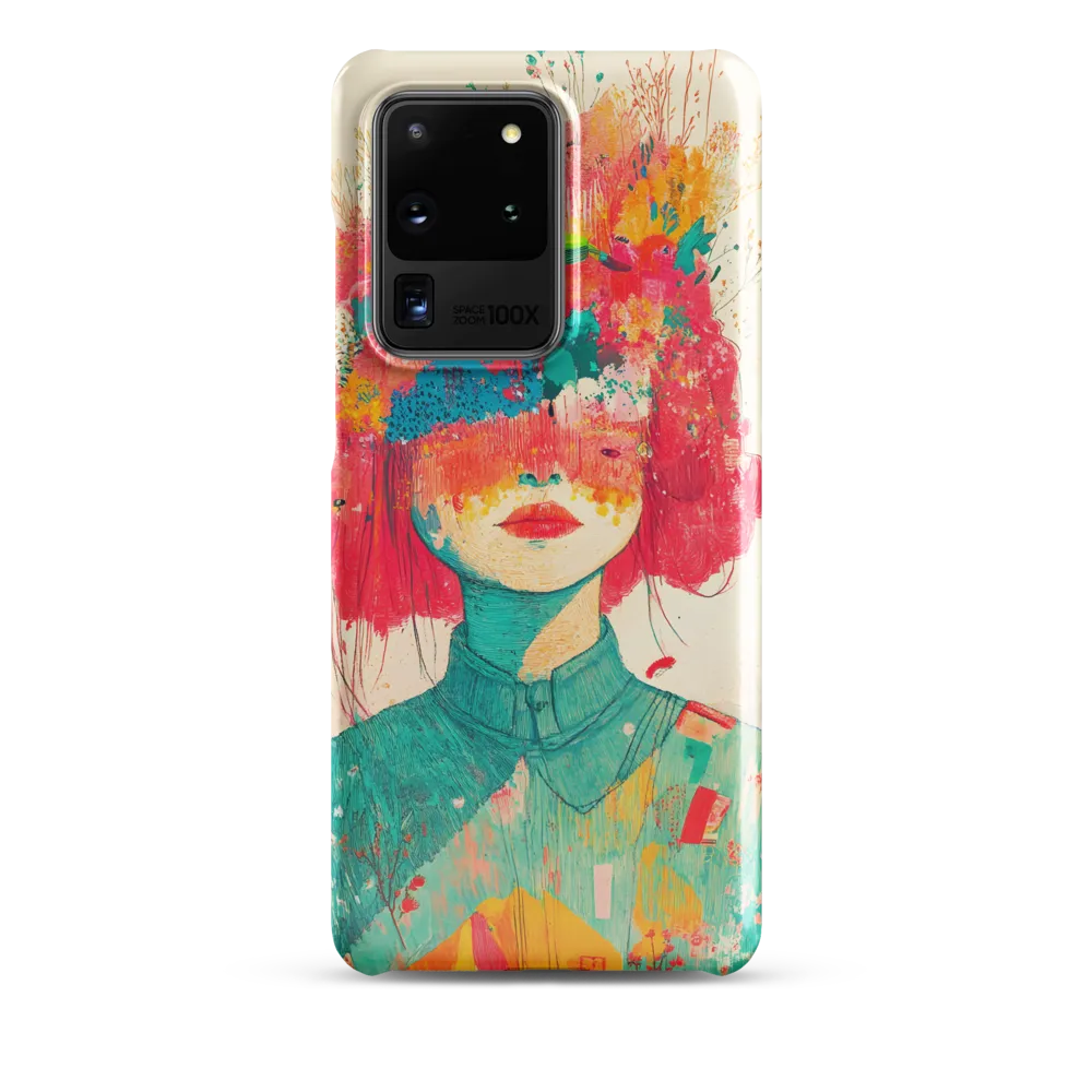 Whimsical Floral Portrait