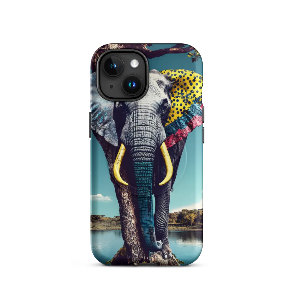 Playful Elegance: The Surreal Elephant