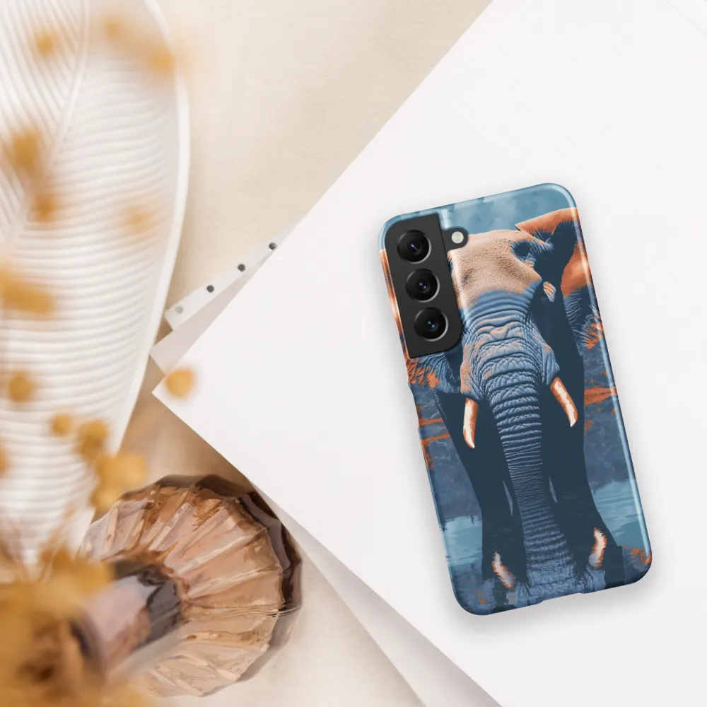 Majestic Reflection: The Elephant's Serenade