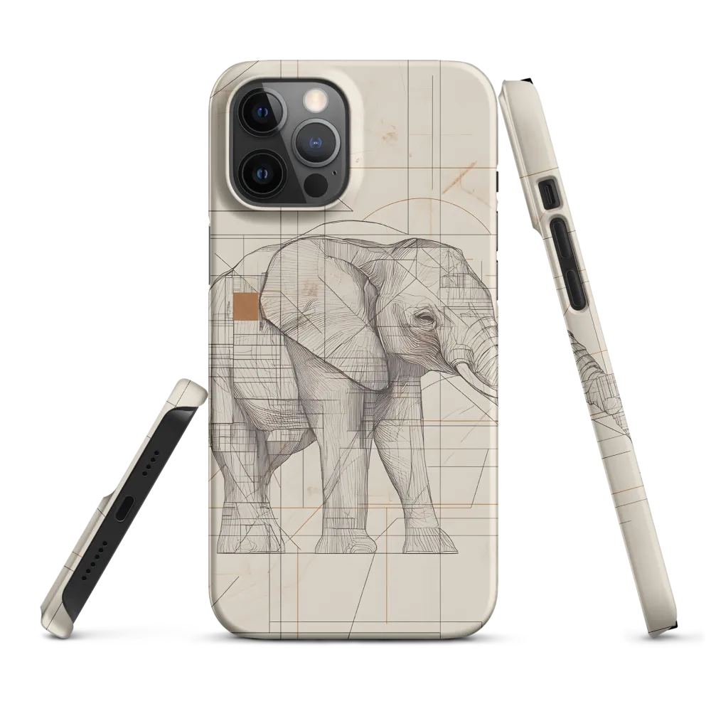 Geometric Elegance: The Steel Elephant