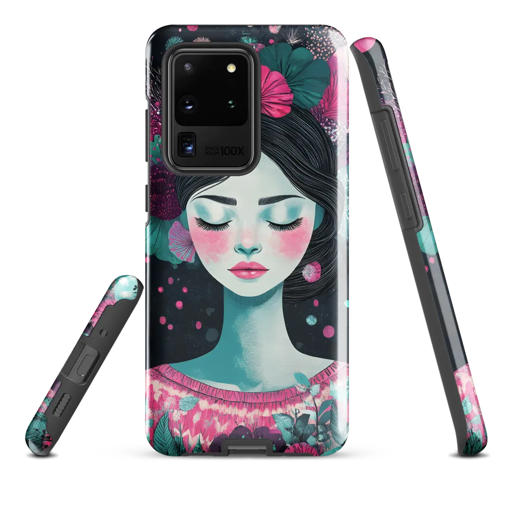 Embrace of Floral Serenity