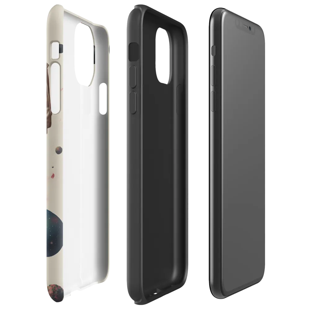 Cosmic Voyager: The Space Explorer | Phone Case |  11 Pro Max | Tough Case | Matte