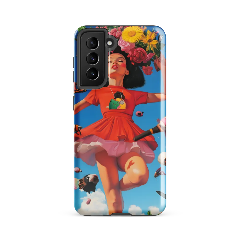 Joyful Whimsy | Phone Case |  S21 FE | Tough Case | Glossy