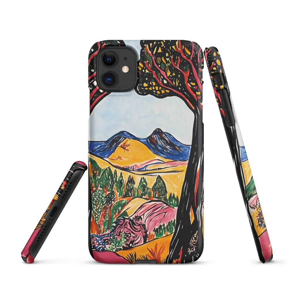 Vibrant Nature's Embrace | Phone Case |  11 | Snap Case | Matte