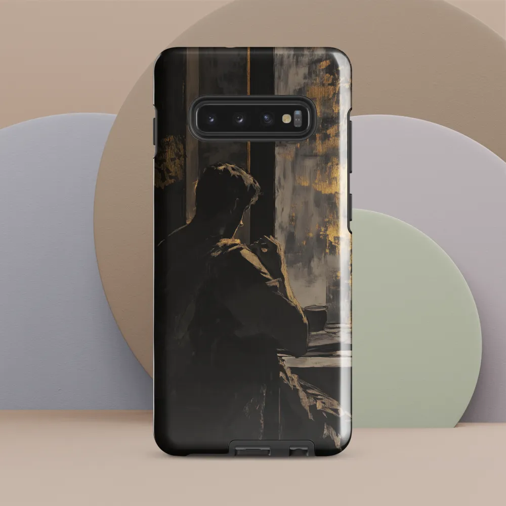 Reflections in Gold | Phone Case |  S10 Plus | Tough Case | Glossy