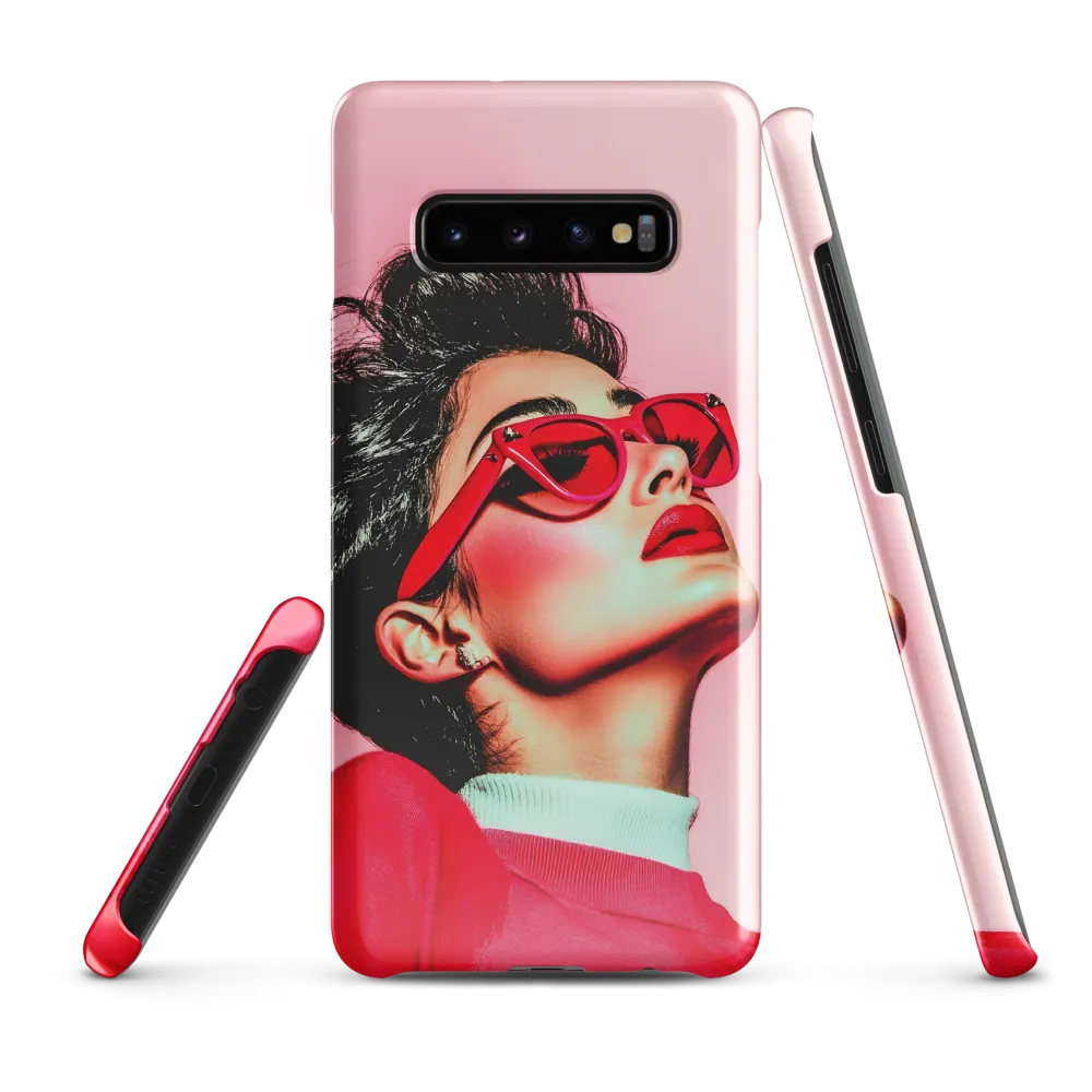 Striking Confidence in Red | Phone Case |  S10 Plus | Snap Case | Glossy