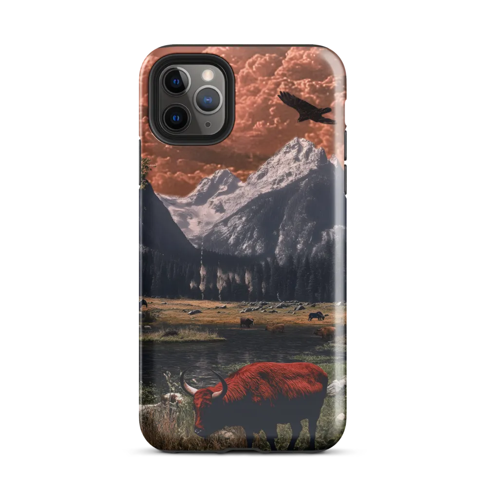 Serenity in Surreal Landscapes | Phone Case |  11 Pro Max | Tough Case | Glossy