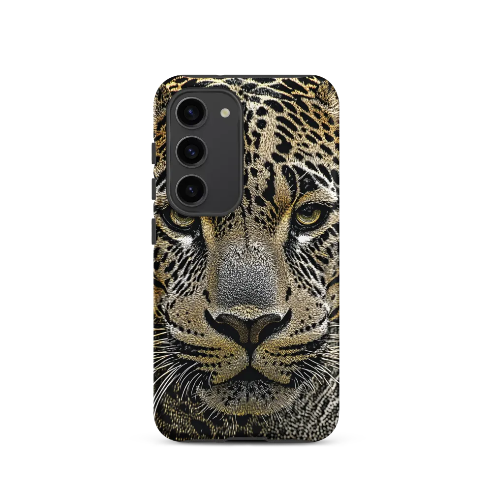 The Majestic Gaze: Portrait of a Leopard
