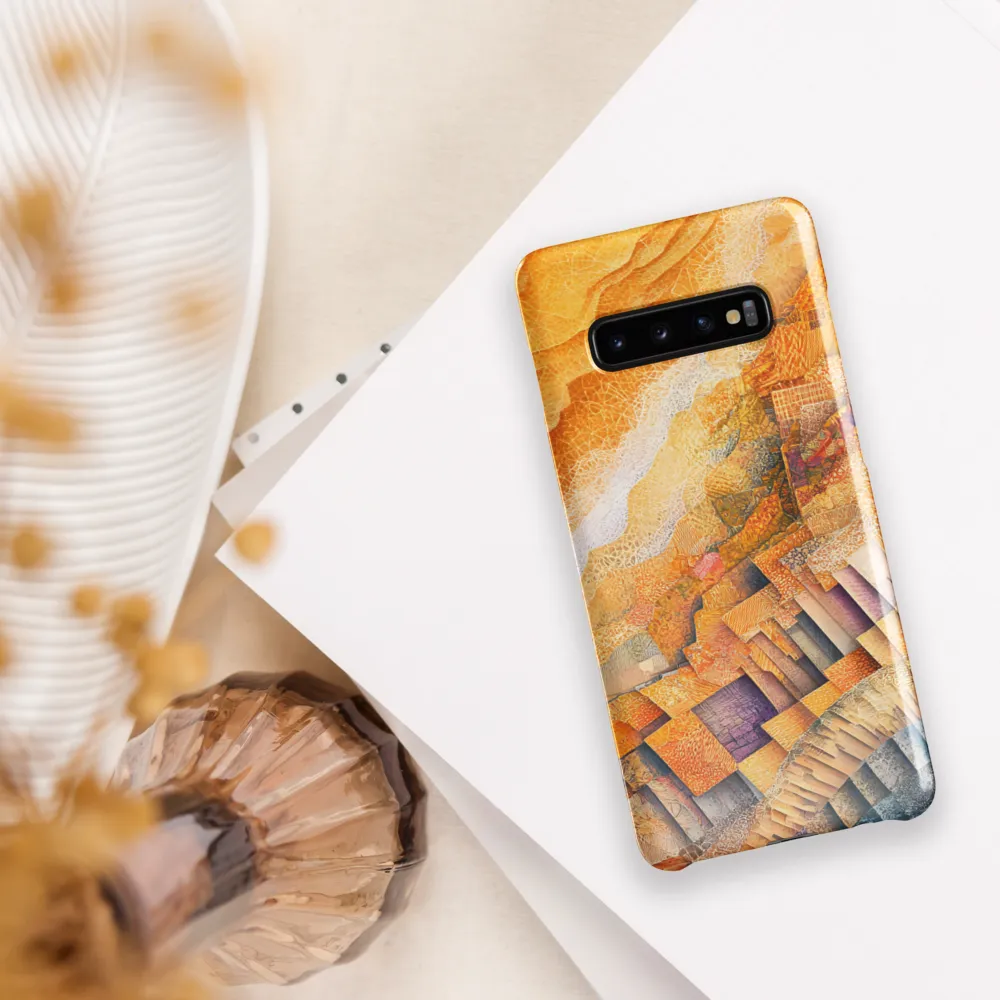 Waves of Warmth | Phone Case |  S10 Plus | Snap Case | Glossy