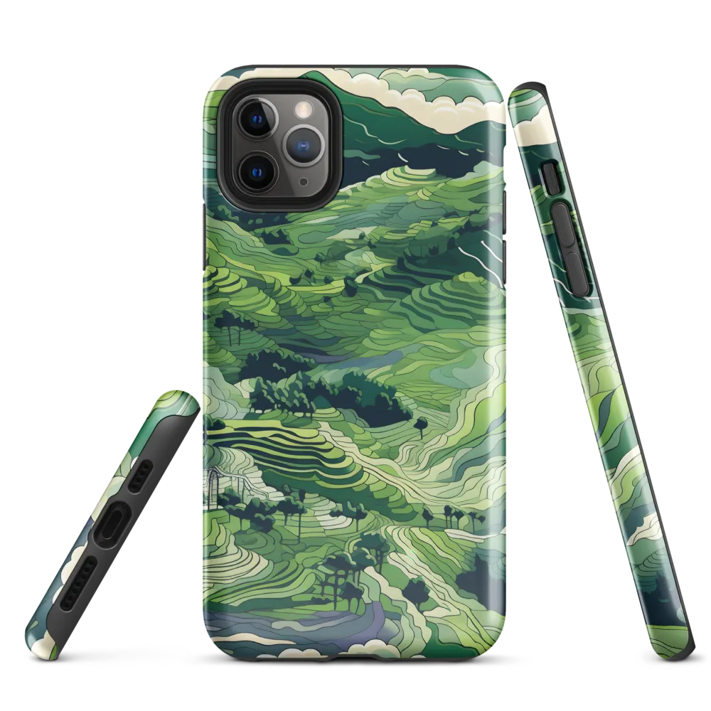 Harmony of the Lush Landscape | Phone Case |  11 Pro Max | Tough Case | Glossy