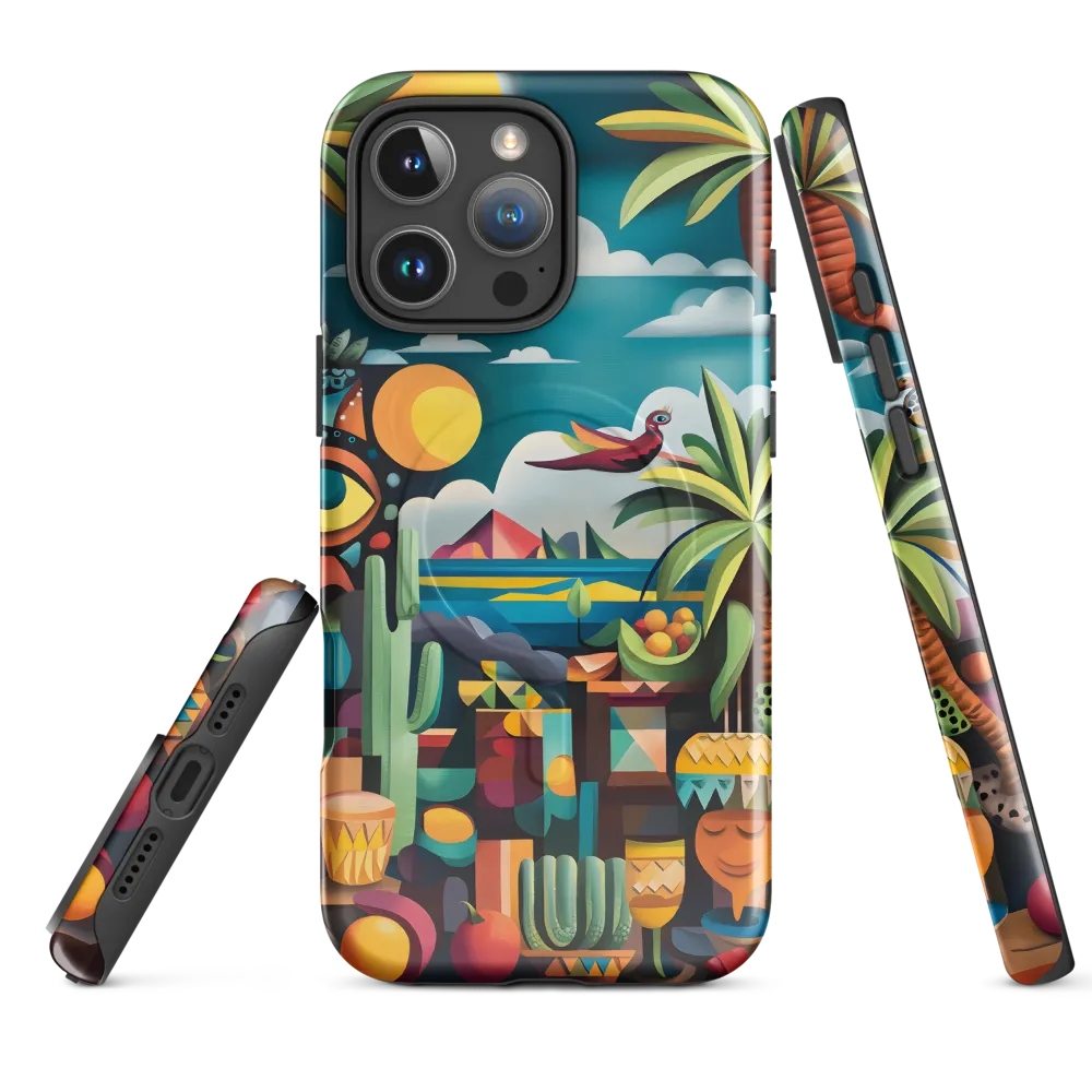 Whimsical Oasis | Phone Case |  16 Pro Max | MagSafe® Tough Case | Glossy
