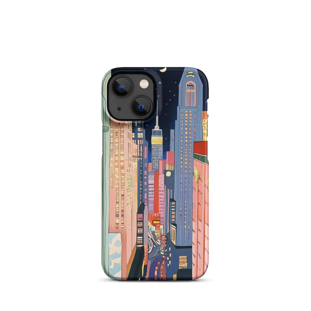 Urban Dreamscape: A Pop Art Night | Phone Case |  13 Mini | Snap Case | Matte