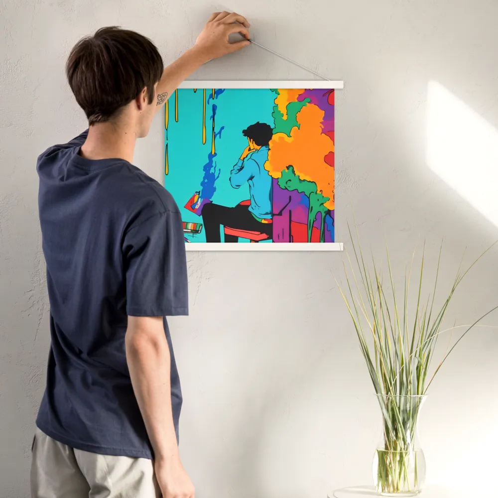 The Artist Within | Poster With White Wood Hanger | 18″×18″