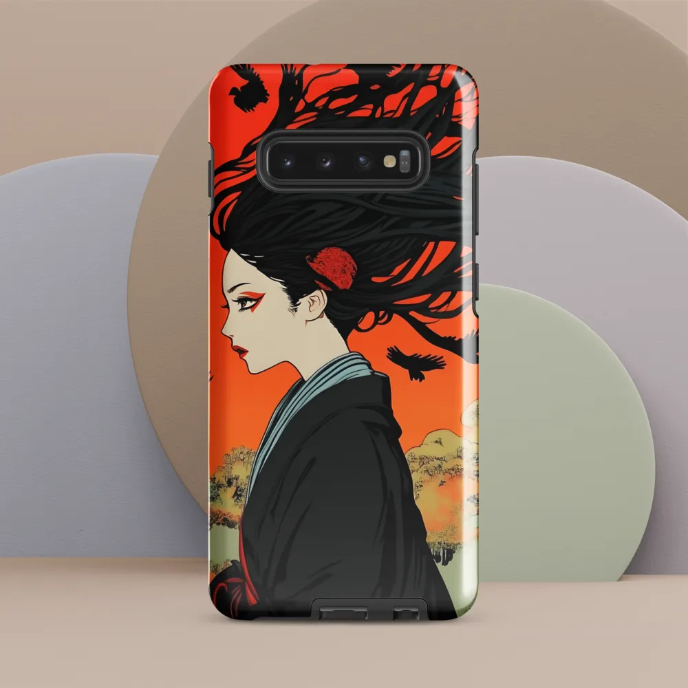 Whispers of Shadows | Phone Case |  S10 Plus | Tough Case | Glossy