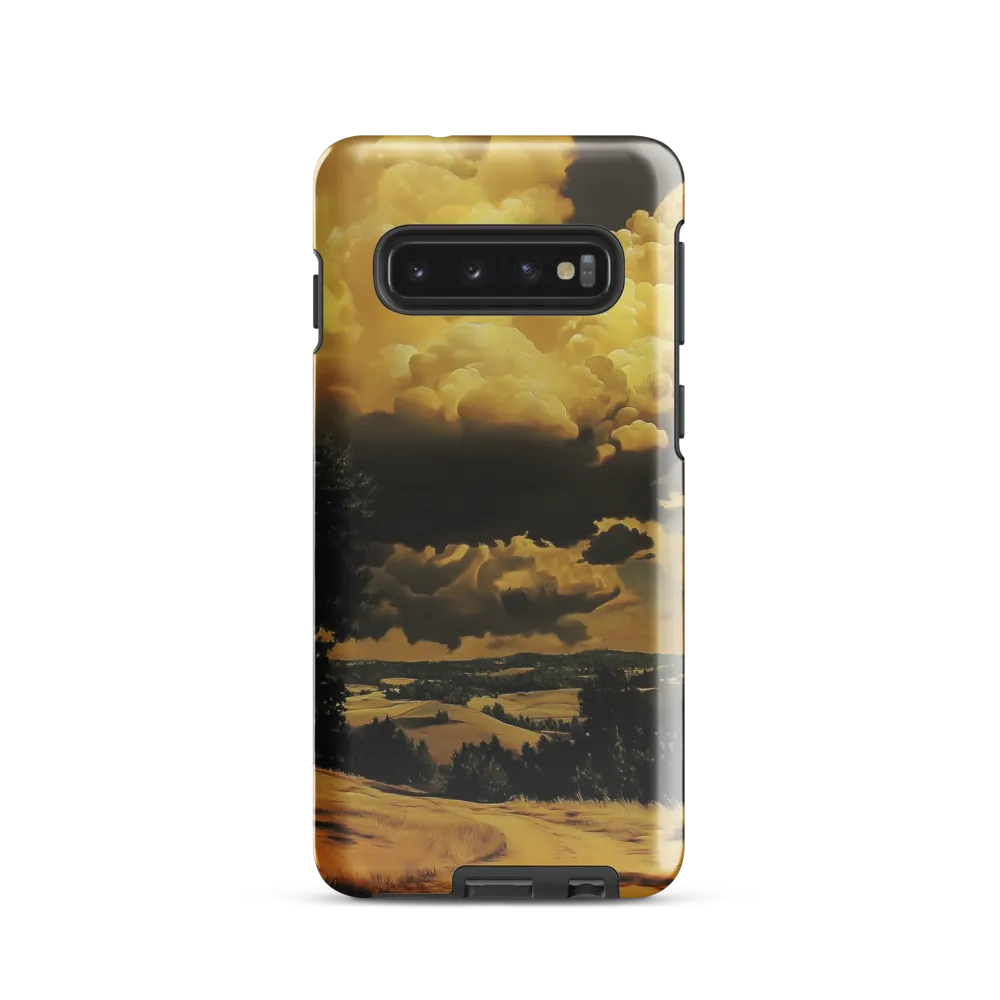 Golden Serenity in the Landscape