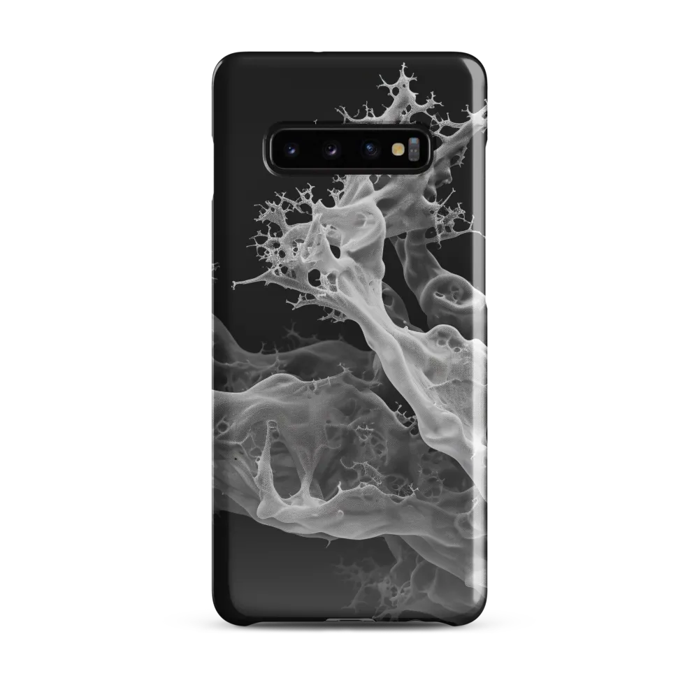 Ethereal Fractals: An Abstract Exploration | Phone Case |  S10 Plus | Snap Case | Glossy