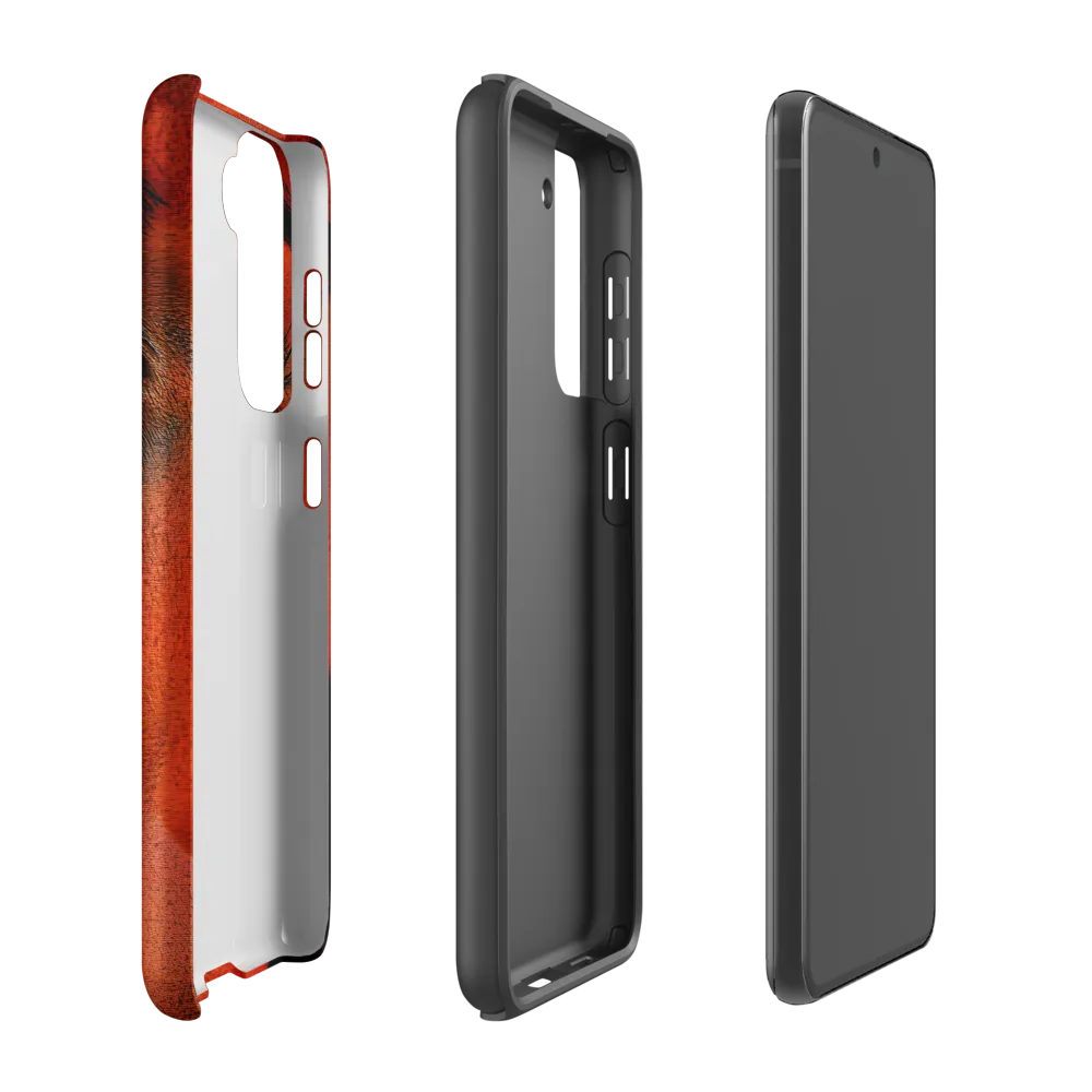 Gaze of Intensity | Phone Case |  S21 FE | Tough Case | Matte