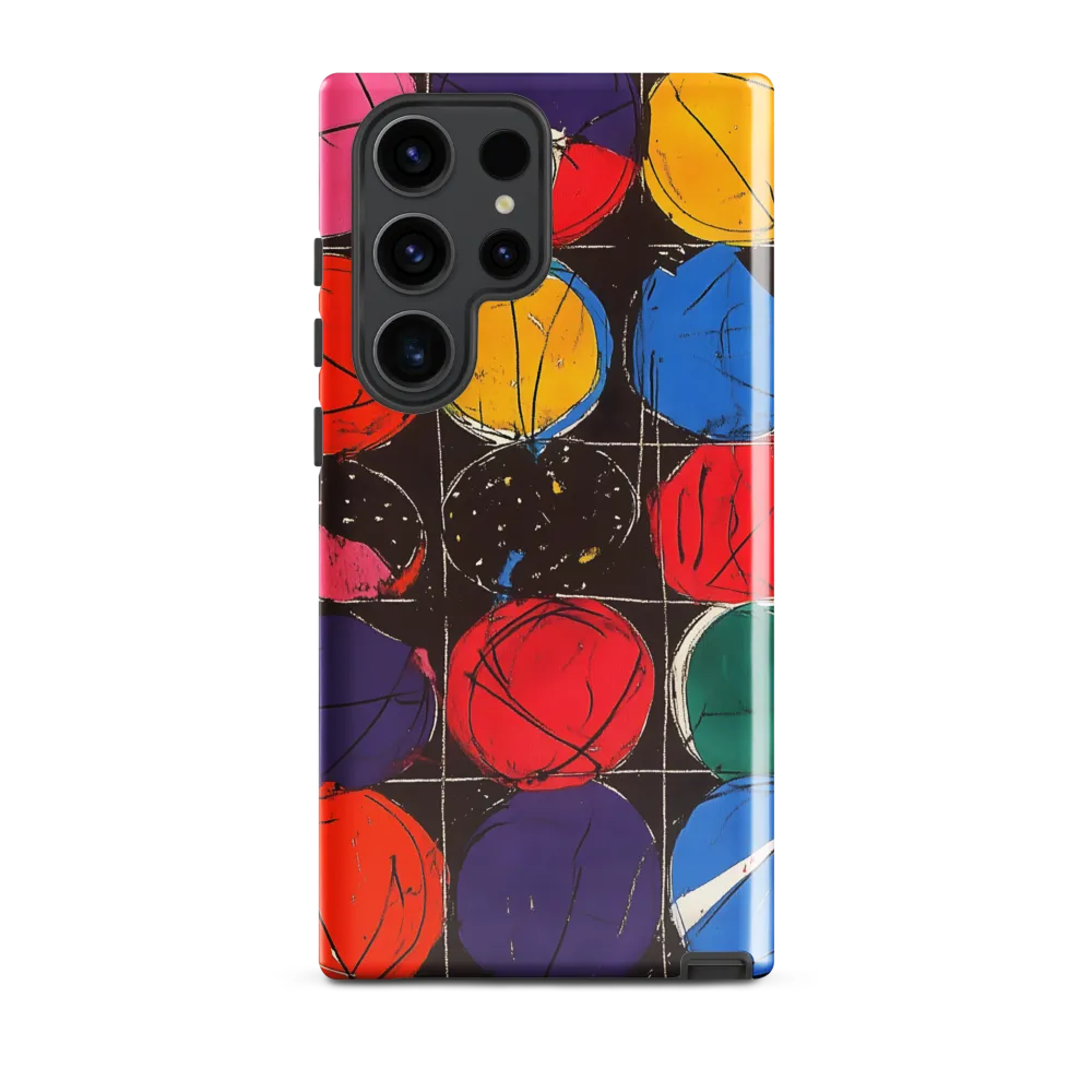 Colorful Circles in Abstract Harmony