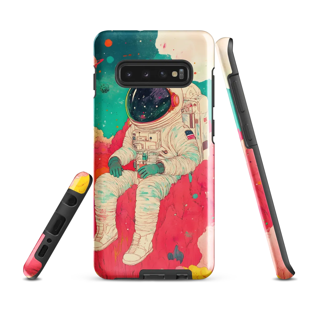 Contemplating the Cosmos | Phone Case |  S10 Plus | Tough Case | Glossy